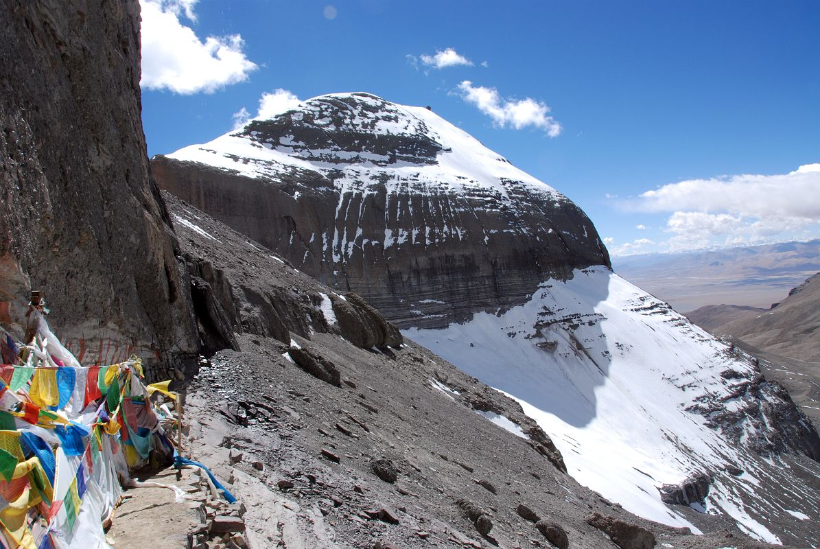 26 Nandi From The 13 Golden Chortens On Mount Kailash South Face In Saptarishi Cave On Mount Kailash Inner Kora Nandi Parikrama Nandi from the 13 Golden Chortens on Mount Kailash South Face in Saptarishi Cave.
